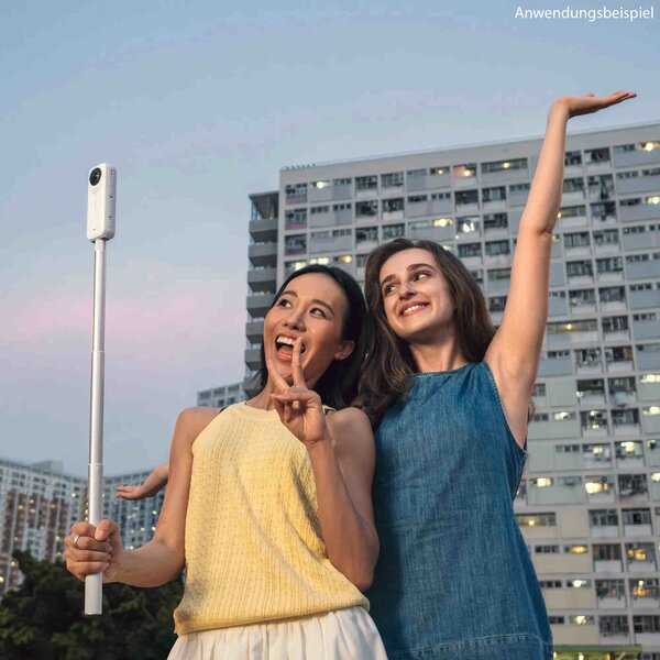 Insta360 114 cm unsichtbarer Selfie-Stick  Satin White