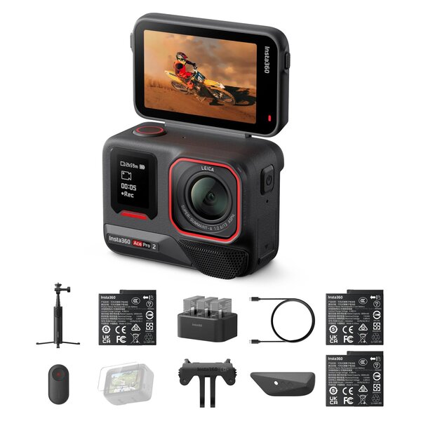 Insta360 Ace Pro 2  Creator Bundle Nachtschwarz
