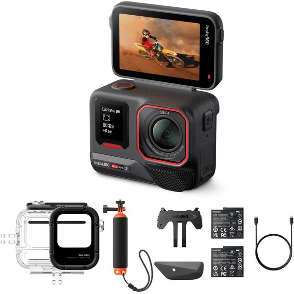 Insta360 Ace Pro 2 Tauch-Bundle  Dual Battery Bundle