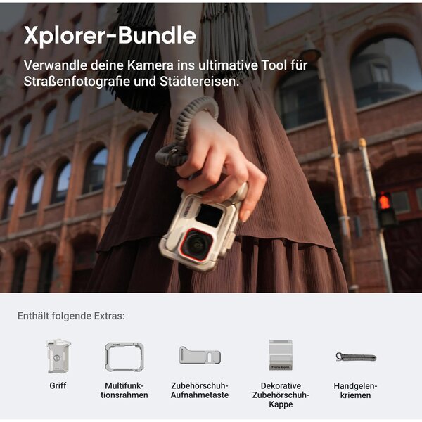 Insta360 Ace Pro 2  Xplorer Bundle Polarweiß