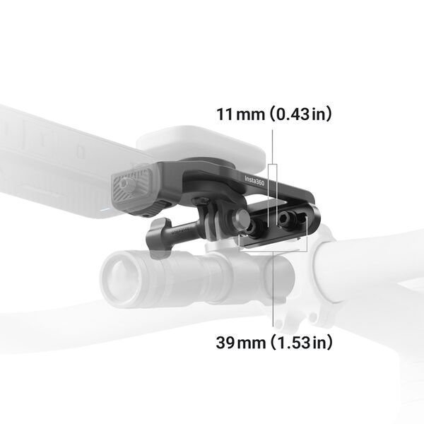 Insta360 Fahrradcomputer-Halterung  Independent Handlebars
