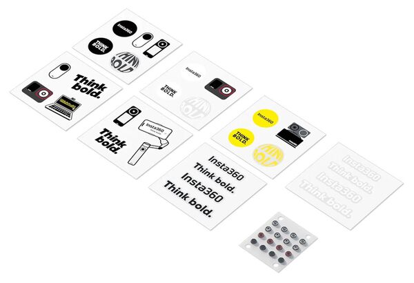 Insta360  Button Sticker Set 