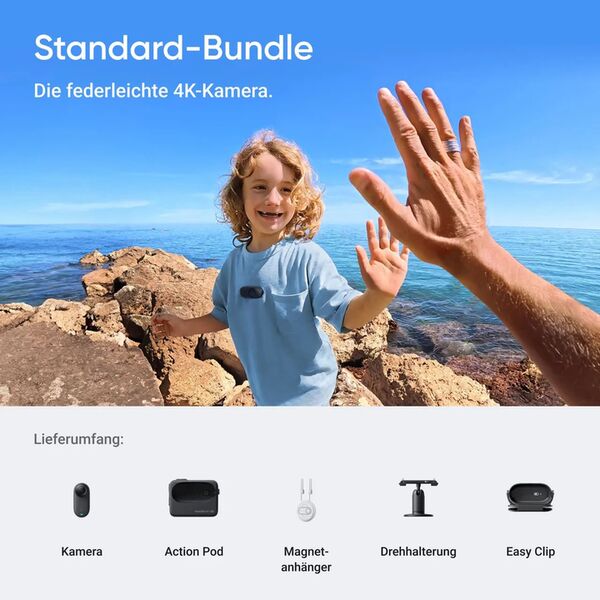 Insta360 GO 3S Standard Edition  64 GB Midnight Black