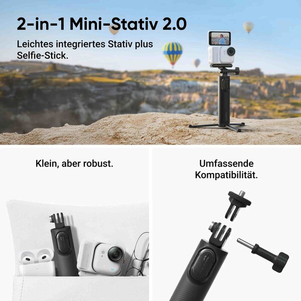 Insta360 GO Ultra  Creator Bundle Arctic weiß