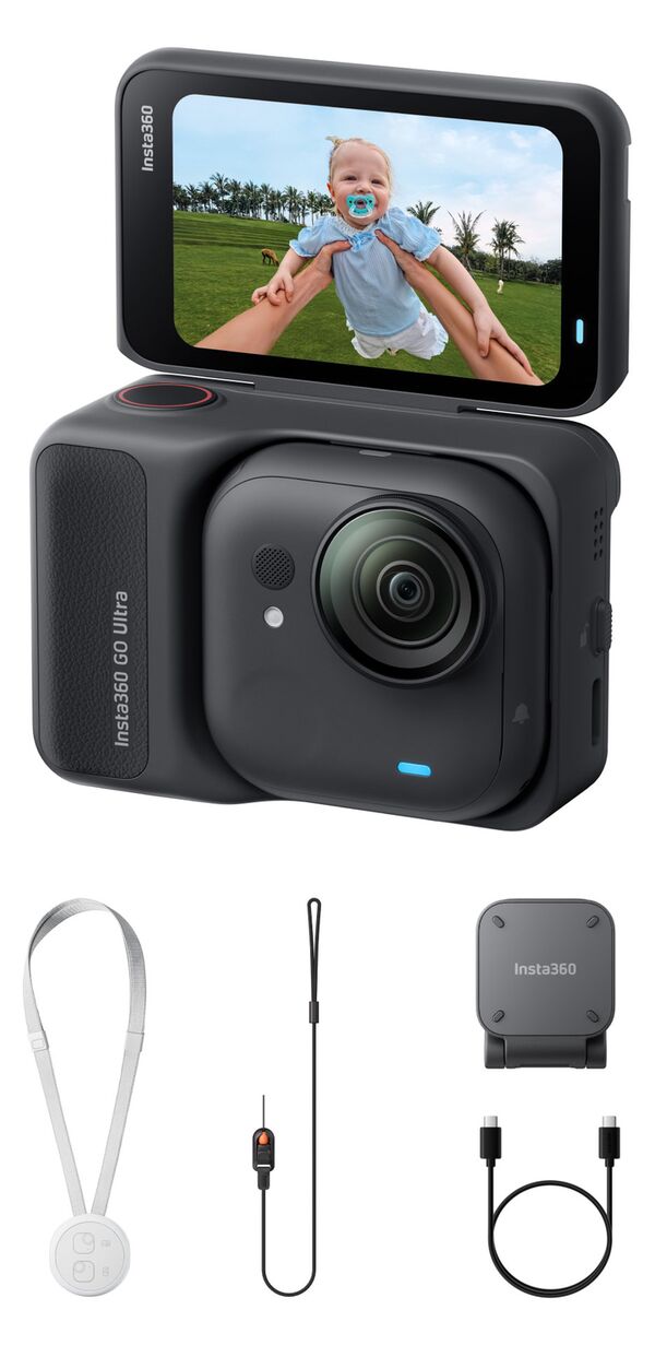 Insta360 GO Ultra  Standard Bundle Midnight Black