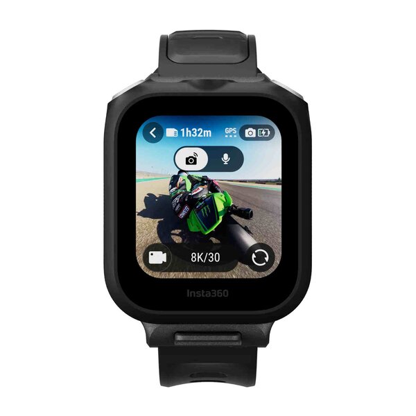 Insta360 GPS-Vorschau-Fernsteuerung mit integriertem Mikrofon 