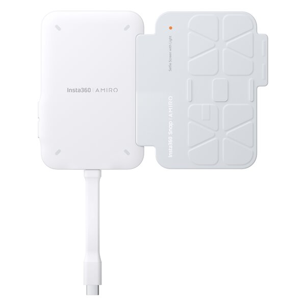 Insta360 Snap Selfie Screen  mit Licht