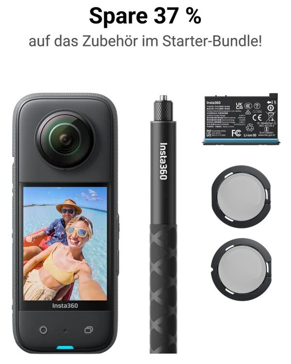 Insta360 X3 All-Purpose Kit Starter-Bundle 