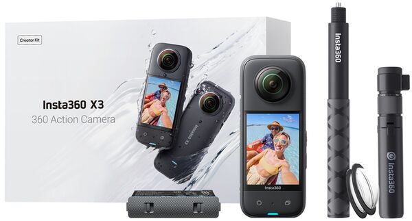 Insta360 X3 Creator-Kit 360° Kamera 