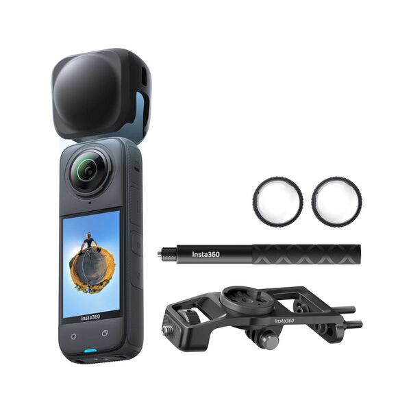 Insta360 X4 Rennrad-Bundle (Modular) - ohne Speicherkarte 