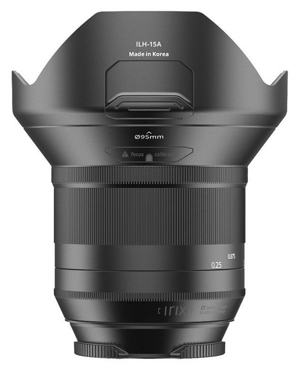 Irix 15mm f/2.4  Nikon FX Blackstone