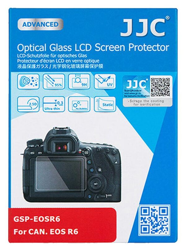 JJC Displayschutzglas  Canon EOS R6 / R6 II
