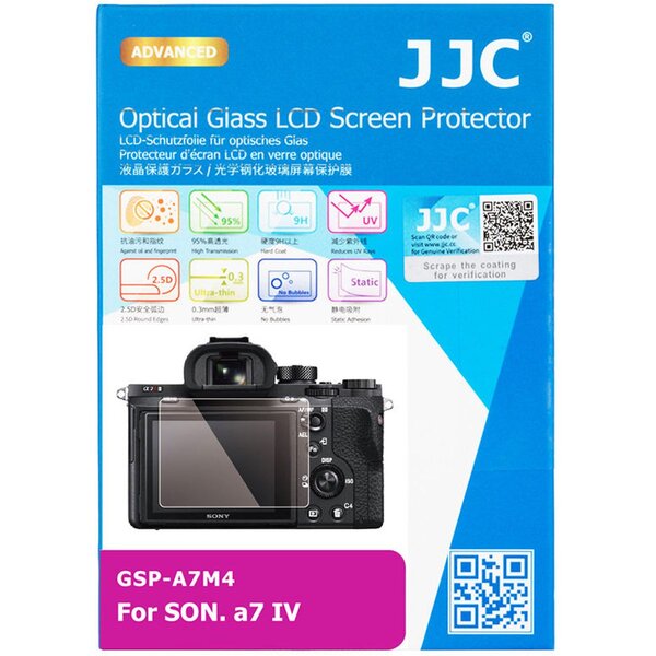 JJC Displayschutzglas  Sony Alpha 7 IV / ZV-E10II