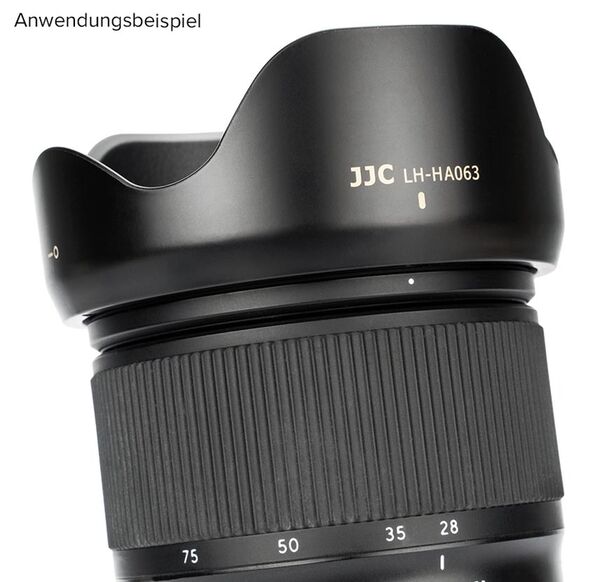 JJC Gegenlichtblende für Tamron 28 75mm f/2.8 Di III VXD G2 (A063) 