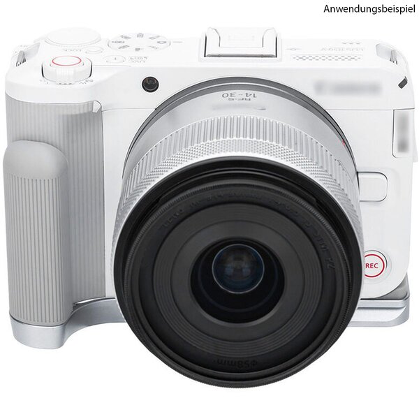 JJC HG R50V Camera Hand Grip for Canon EOS R50 V  silber