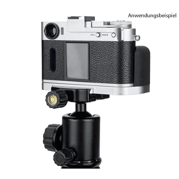 JJC HG XHALF Camera Hand Grip Fuji X Half  silber