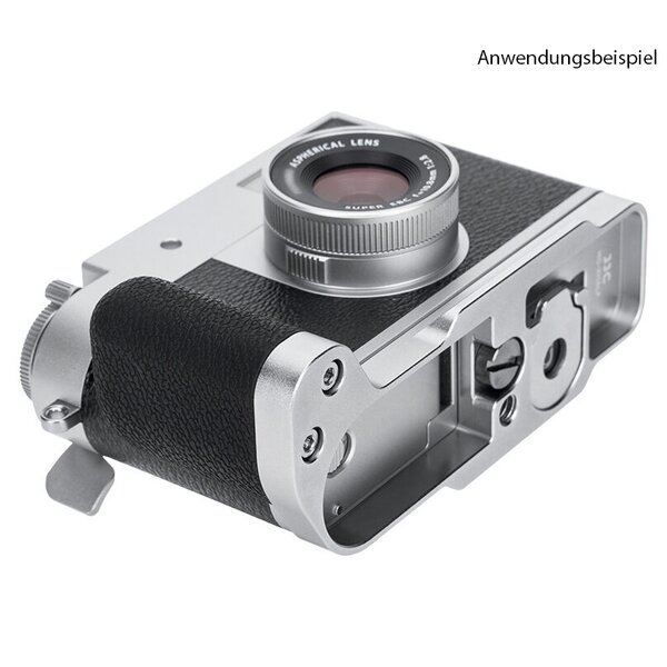 JJC HG XHALF Camera Hand Grip Fuji X Half  silber
