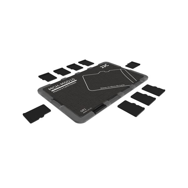 JJC MCH-MSD10GR Memory Card Holder 