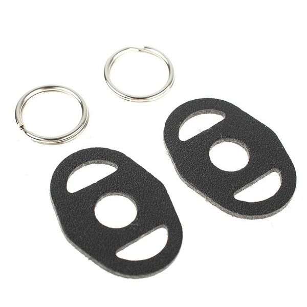 JJC NS-OA1 Splentringe zum Anbringen von Hals- und Schultergurten an Kameras mit Rundösen 