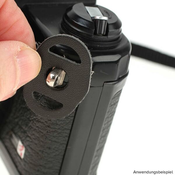 JJC NS-OA1 Splentringe zum Anbringen von Hals- und Schultergurten an Kameras mit Rundösen 