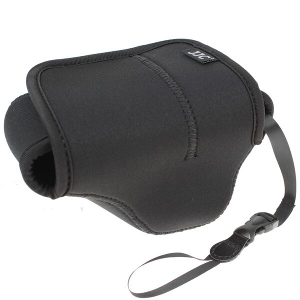 JJC O.N.E Neopren-Kameraschutzhülle für 1 kleinere/mittlere DSLM-Kamera mit Sucherkasten inkl. Objek 