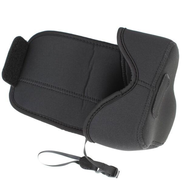 JJC O.N.E Neopren-Kameraschutzhülle für 1 kleinere/mittlere DSLM-Kamera mit Sucherkasten inkl. Objek 