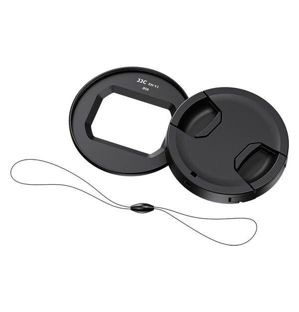 JJC RN-V1 Filter Adapter & Lens Cap Kit for Canon PowerShot V1 