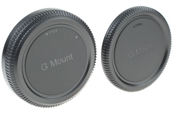 JJC Set mit Gehäusedeckel und Objektivrückdeckel  Fujifilm Mittelformat