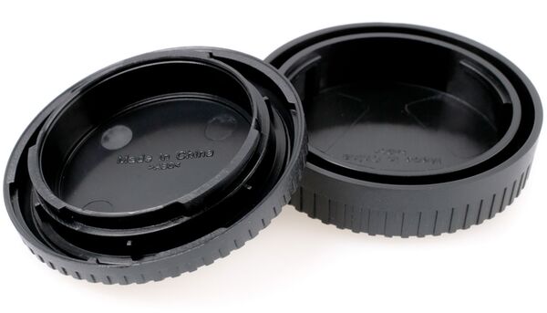 JJC Set mit Gehäusedeckel und Objektivrückdeckel  Fujifilm X