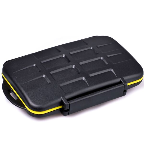 JJC Speicherkartenetui für 8x SD-Karte - stoß- und wasserfest 