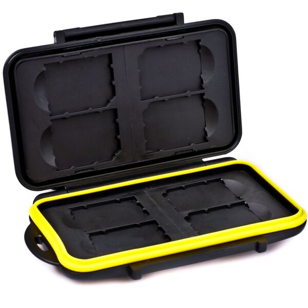 JJC Speicherkartenetui für 8x SD-Karte - stoß- und wasserfest 