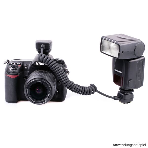 JJC TTL-Blitzkabel für Nikon SC-28 1,4 m 