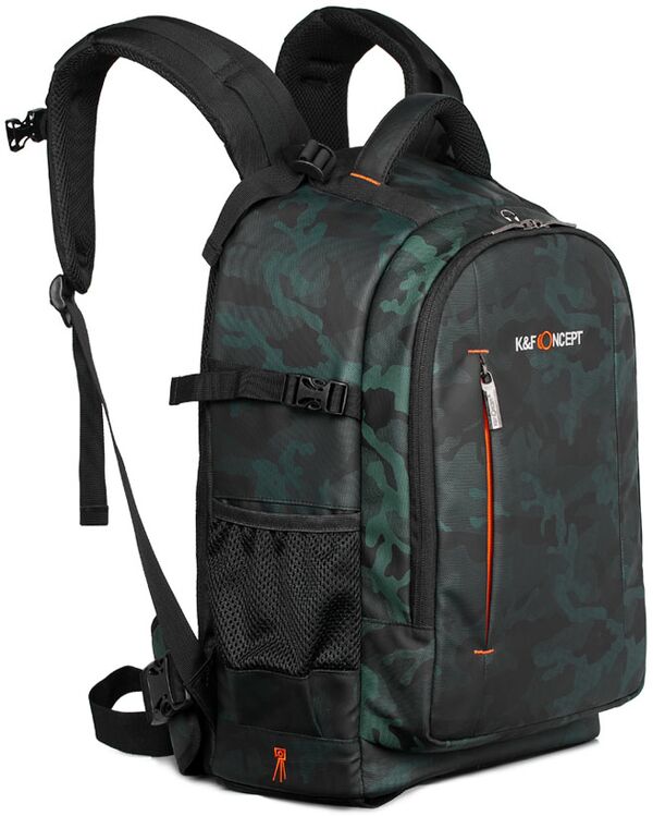 K&F Concept Backpack KF13.119 Large 31x24x46cm - Black/Green 