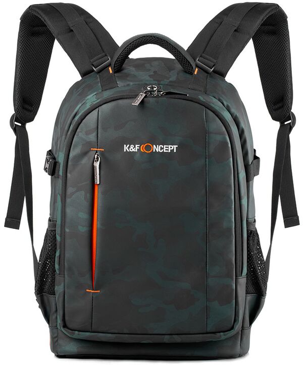 K&F Concept Backpack KF13.119 Large 31x24x46cm - Black/Green 
