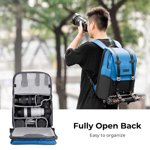 K&F Concept Beta Backpack 20l Fotorucksack  blau