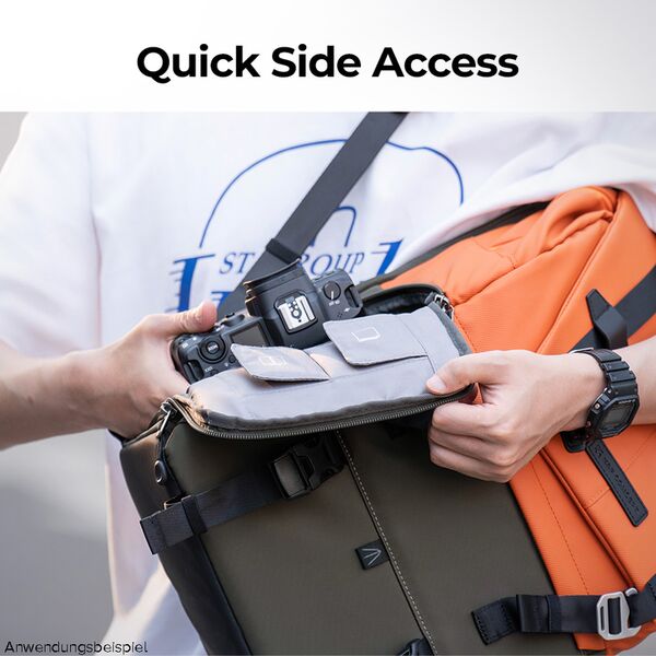 K&F Concept Beta Backpack 20l Fotorucksack  orange