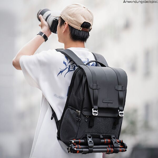 K&F Concept Beta Backpack 20l Fotorucksack  Schwarz - grau