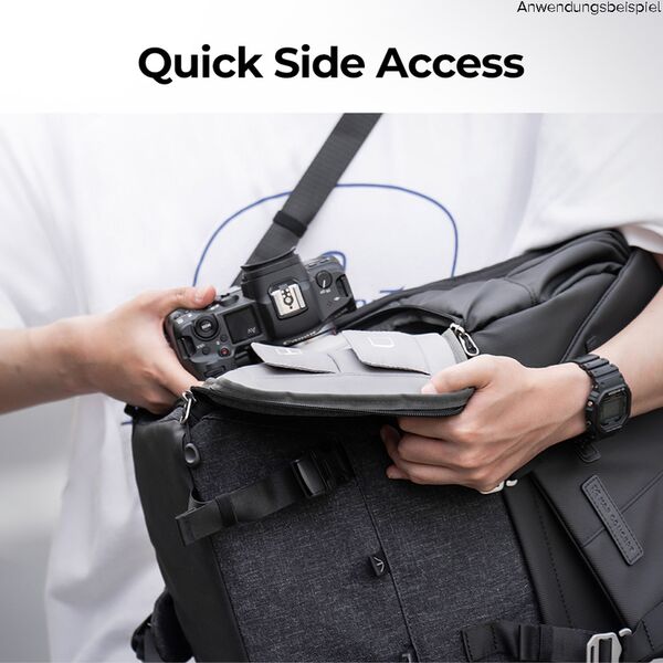 K&F Concept Beta Backpack 20l Fotorucksack  Schwarz - grau