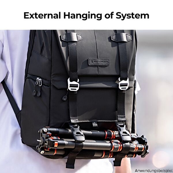 K&F Concept Beta Backpack 20l Fotorucksack  schwarz