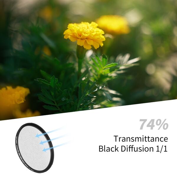 K&F Concept Black Mist Filter Nano X  1/1 55mm