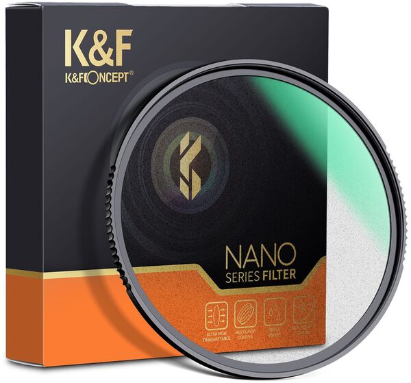 K&F Concept Black Mist Filter Nano X  1/1 62mm