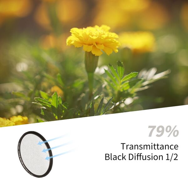 K&F Concept Black Mist Filter Nano X  1/2 55mm