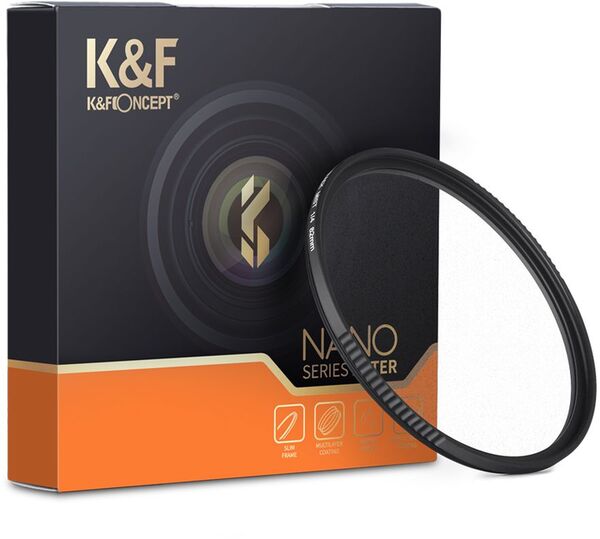 K&F Concept Black Mist Filter Nano X  1/4 52mm