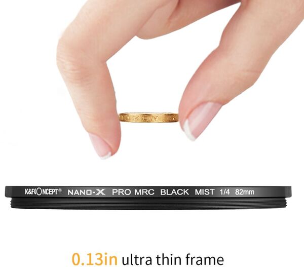 K&F Concept Black Mist Filter Nano X  1/4 55mm