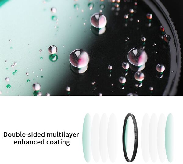 K&F Concept Black Mist Filter Nano X  1/4 67mm