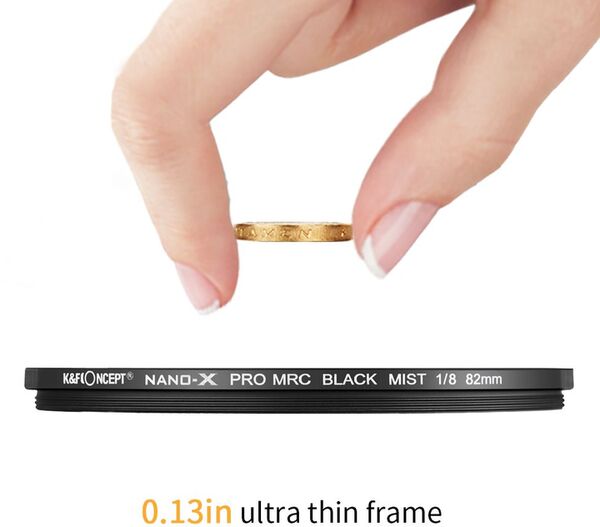 K&F Concept Black Mist Filter Nano X  1/8 58mm
