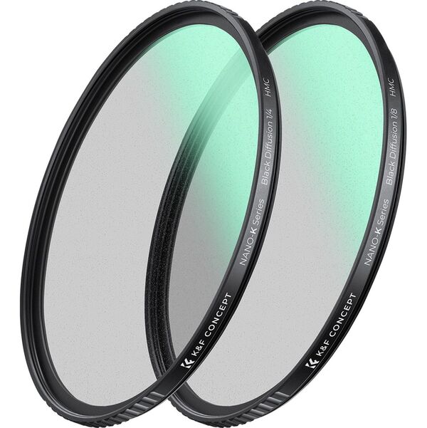 K&F Concept Black Mist Filter Set Nano K 1/4 + 1/8  62mm