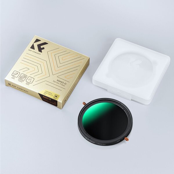K&F Concept CPL + Variabel ND Filter Nano  ND2-ND32 49mm