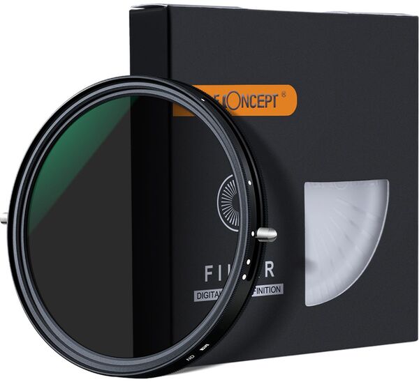 K&F Concept CPL + Variabel ND Filter - Nano X  ND2-ND32 62mm