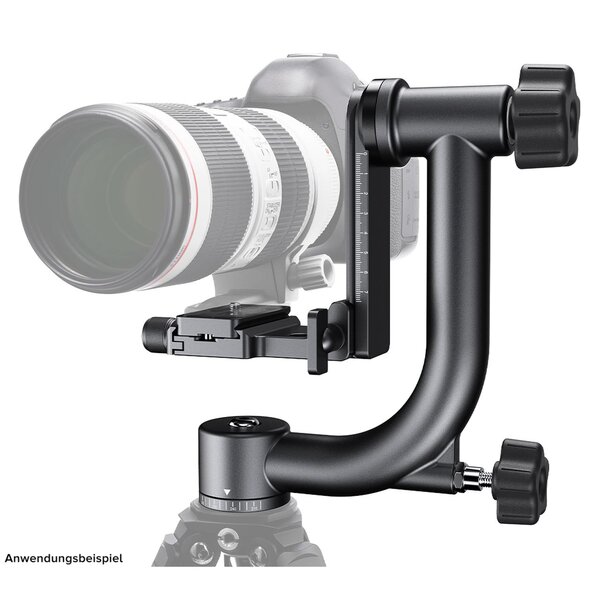 K&F Concept Gimbal Head Schommelkop 